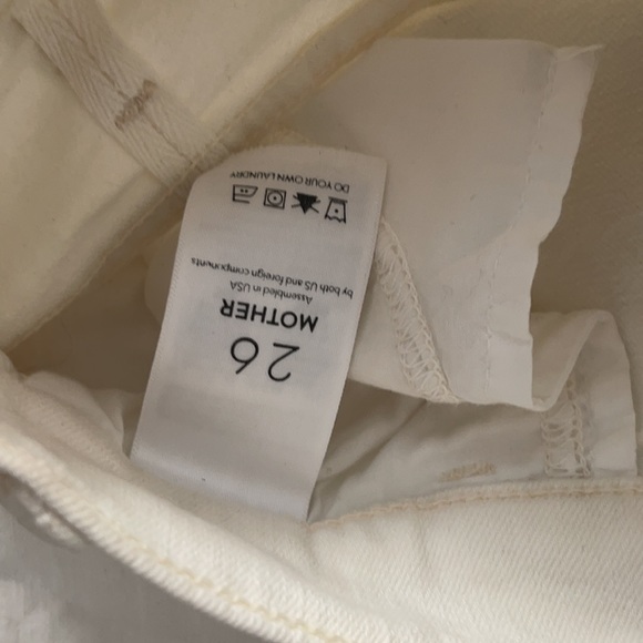 Mother Denim White Jeans - Picture 6 of 7